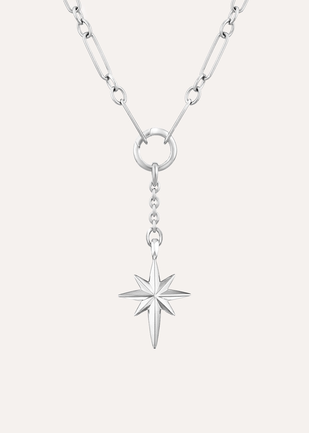 Lariat North Star Necklace