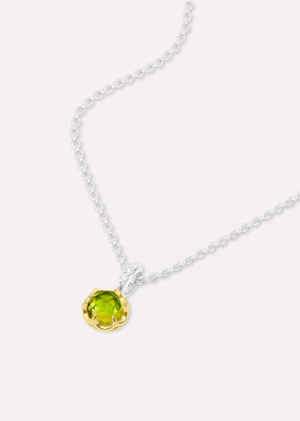Peridot August Birthstone Necklace