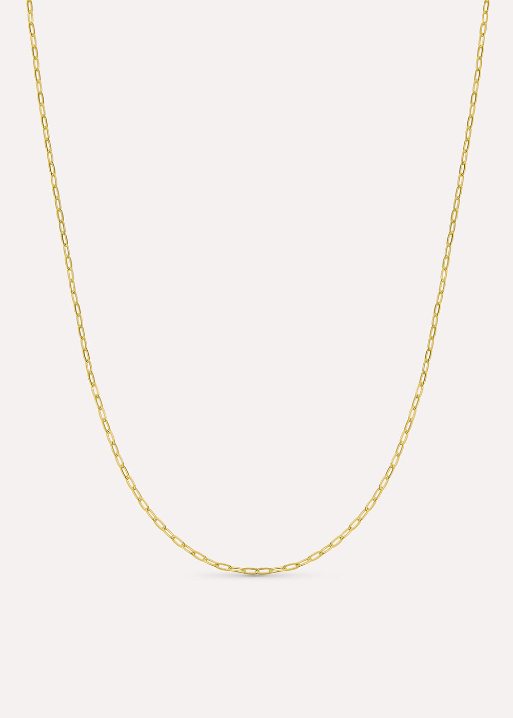 Mini Paperclip Chain Necklace