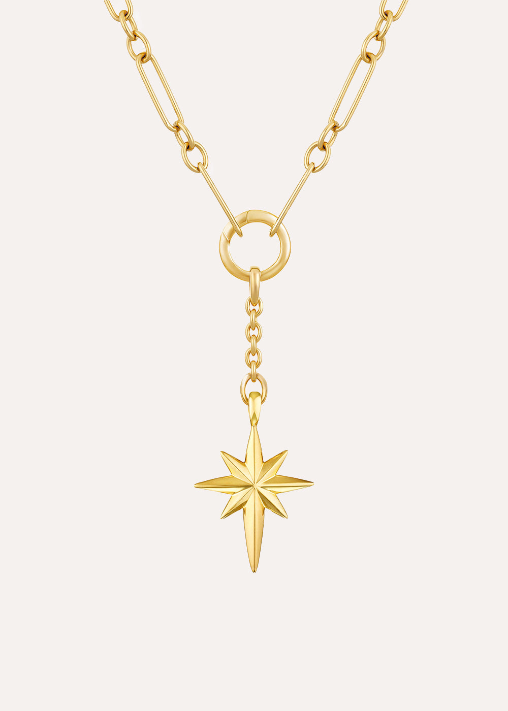 Lariat North Star Necklace