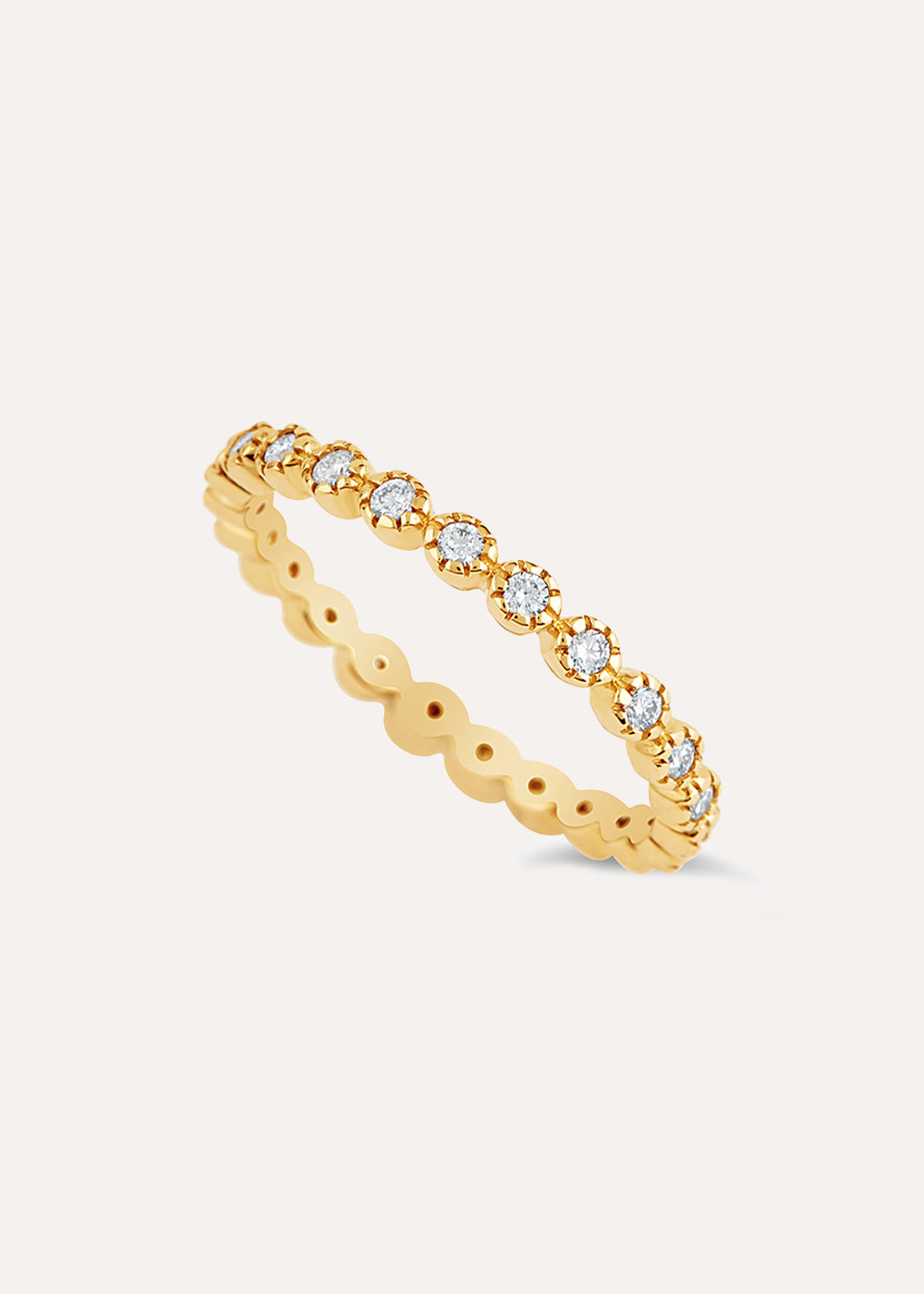 Forget-Me-Not Diamond Eternity Ring