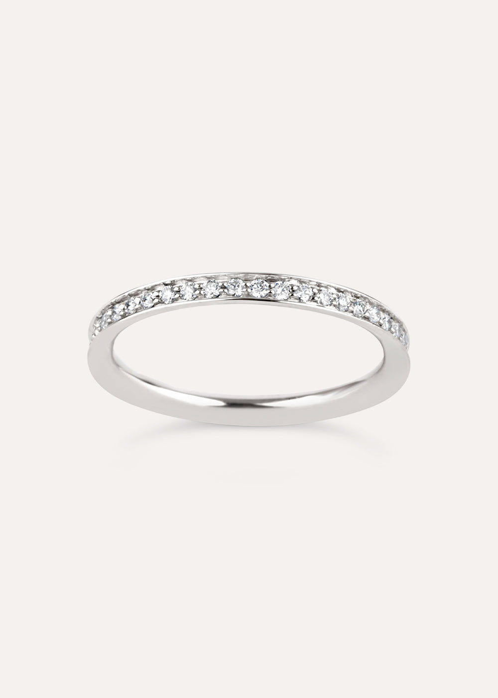 Full Thread Diamond Eternity Ring