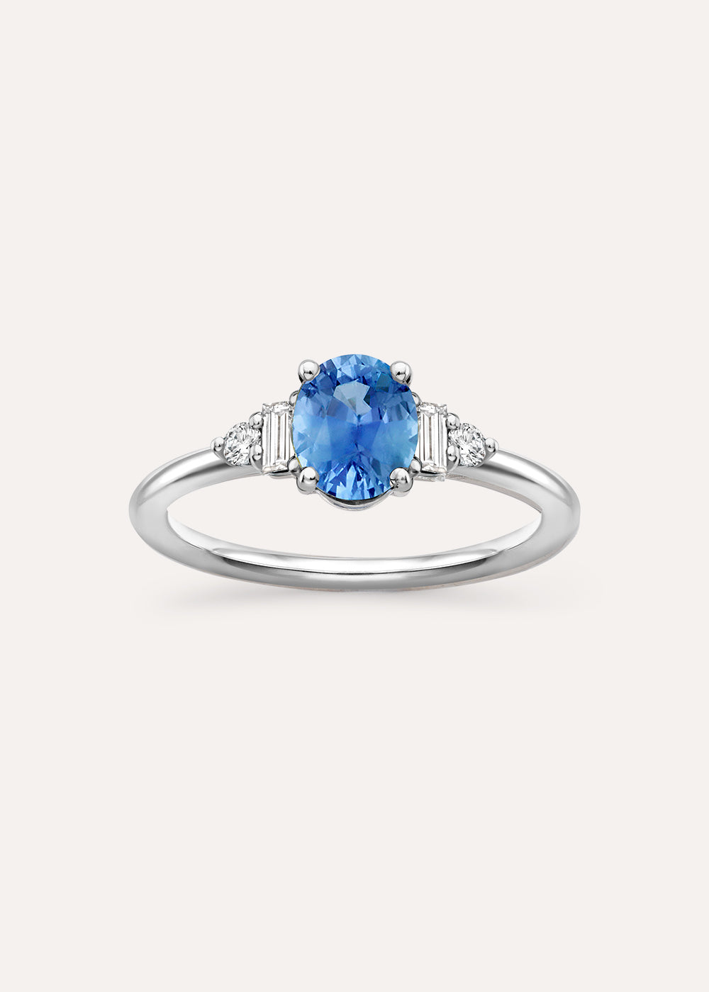 Katie Sapphire & Diamond Ring