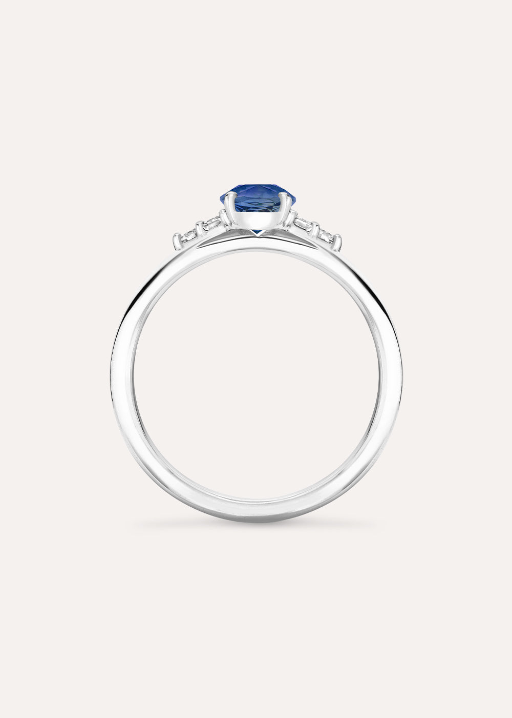 Katie Sapphire & Diamond Ring