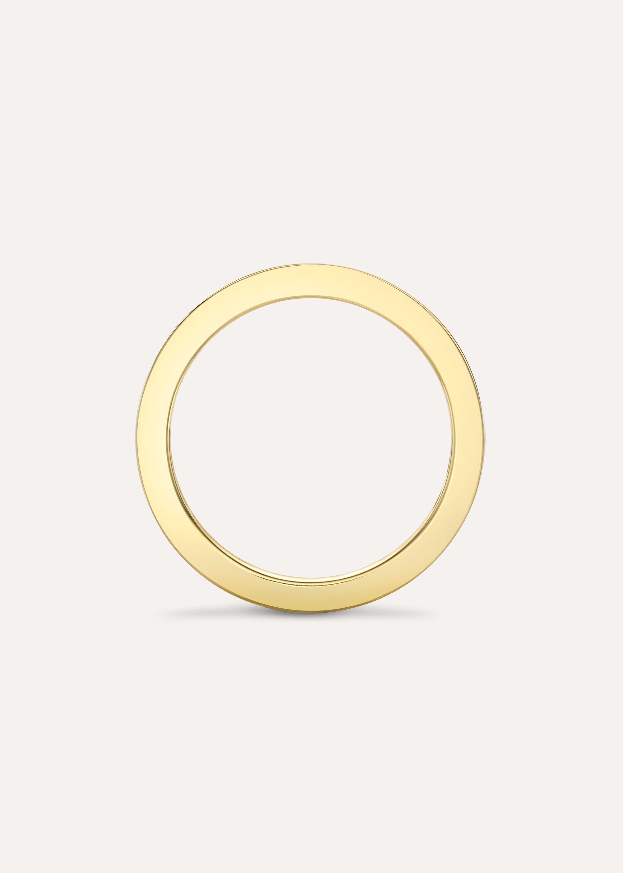 Natural Diamond Baguette Three Quarter Eternity Ring