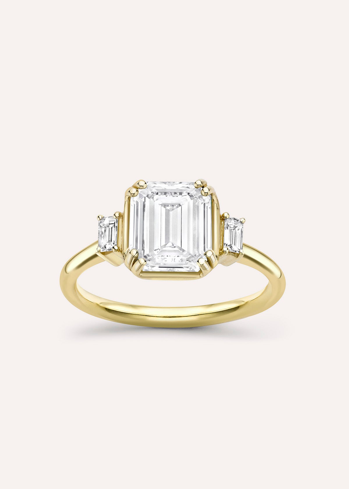 Mini Mae West Lab-Grown Diamond Ring