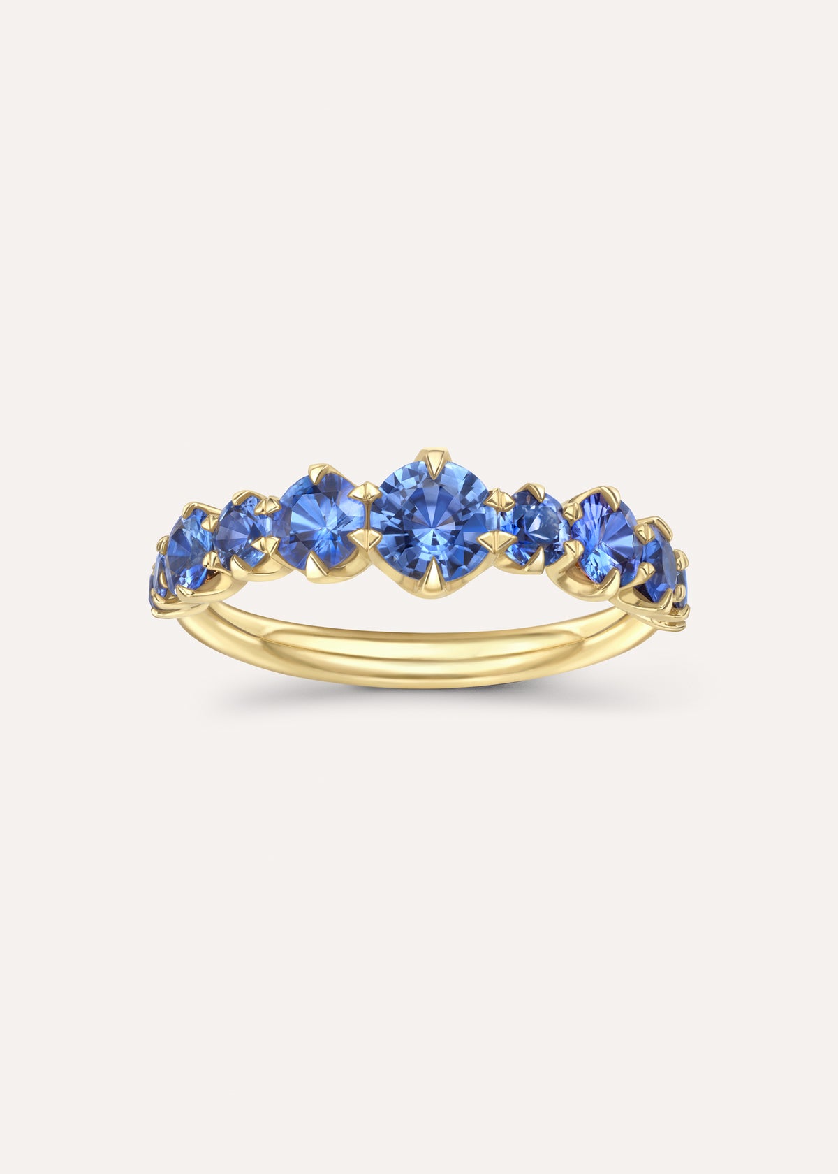 Starry Night Blue Sapphire Ring