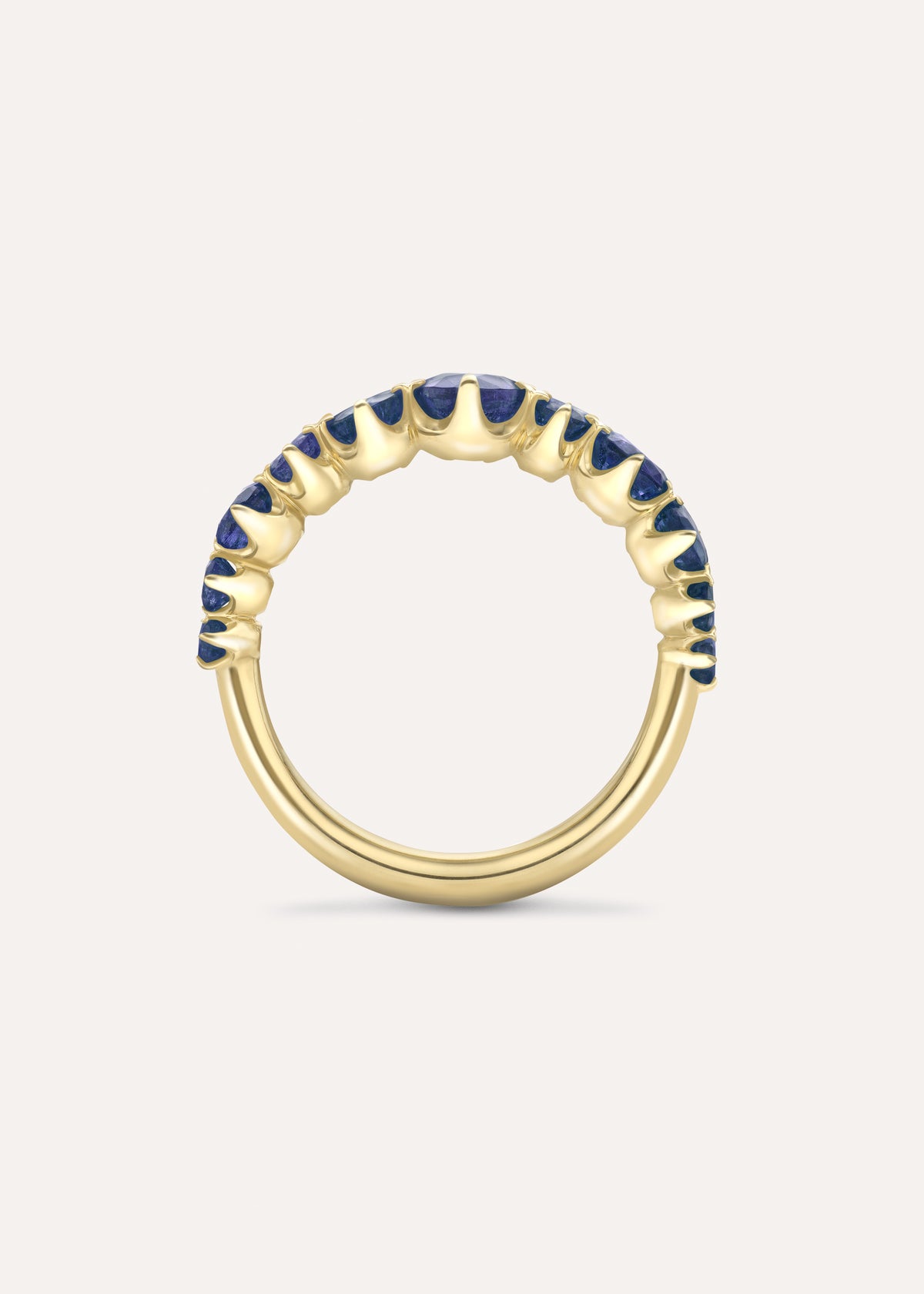 Starry Night Blue Sapphire Ring
