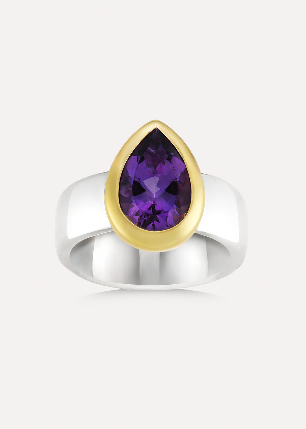 Paloma Amethyst Cocktail Ring