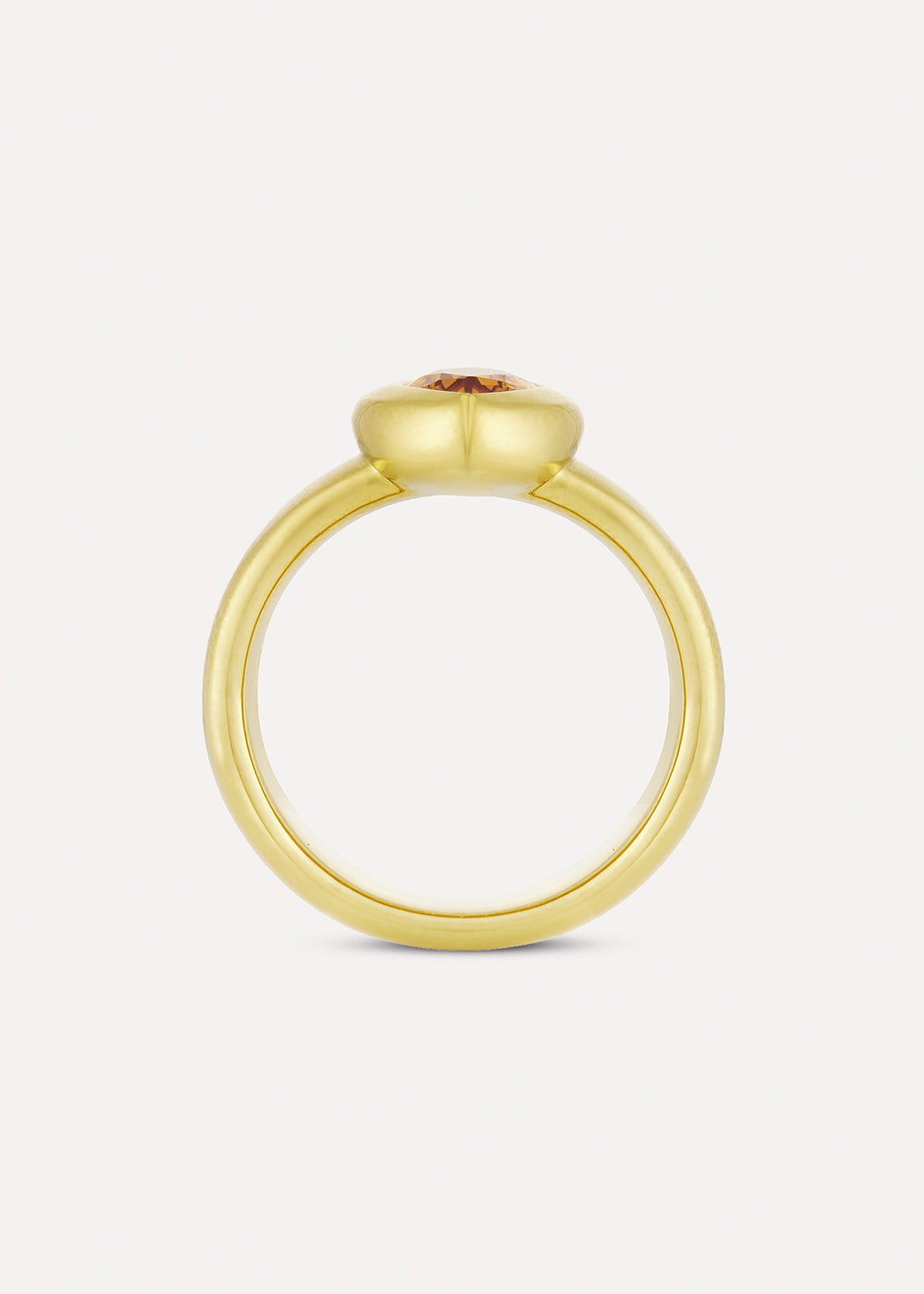 Paloma Orange Citrine Cocktail Ring