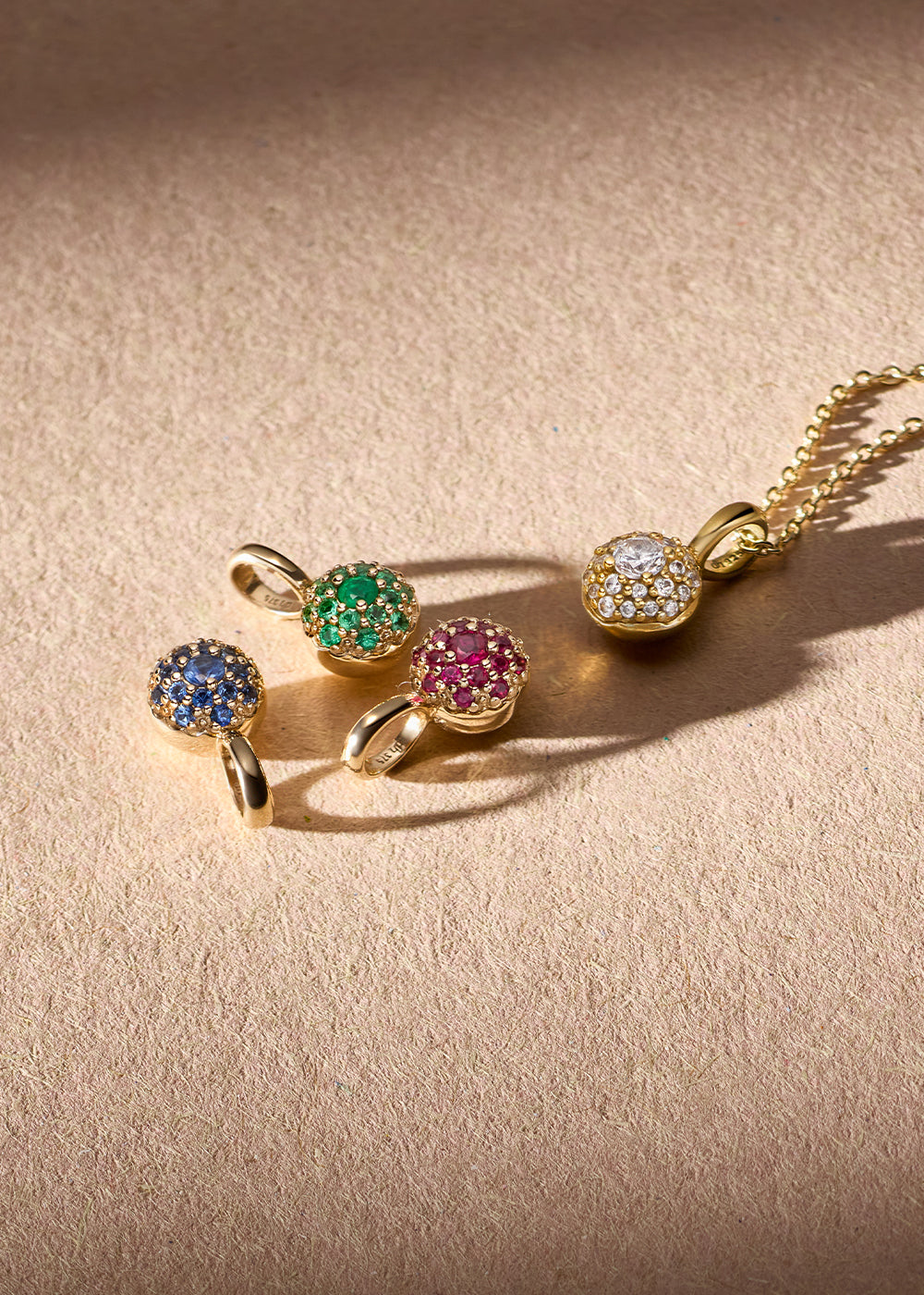 Emerald Bon Bon Necklace