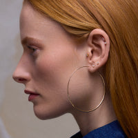 Solid Gold Earrings