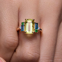 Yellow Gemstone Rings
