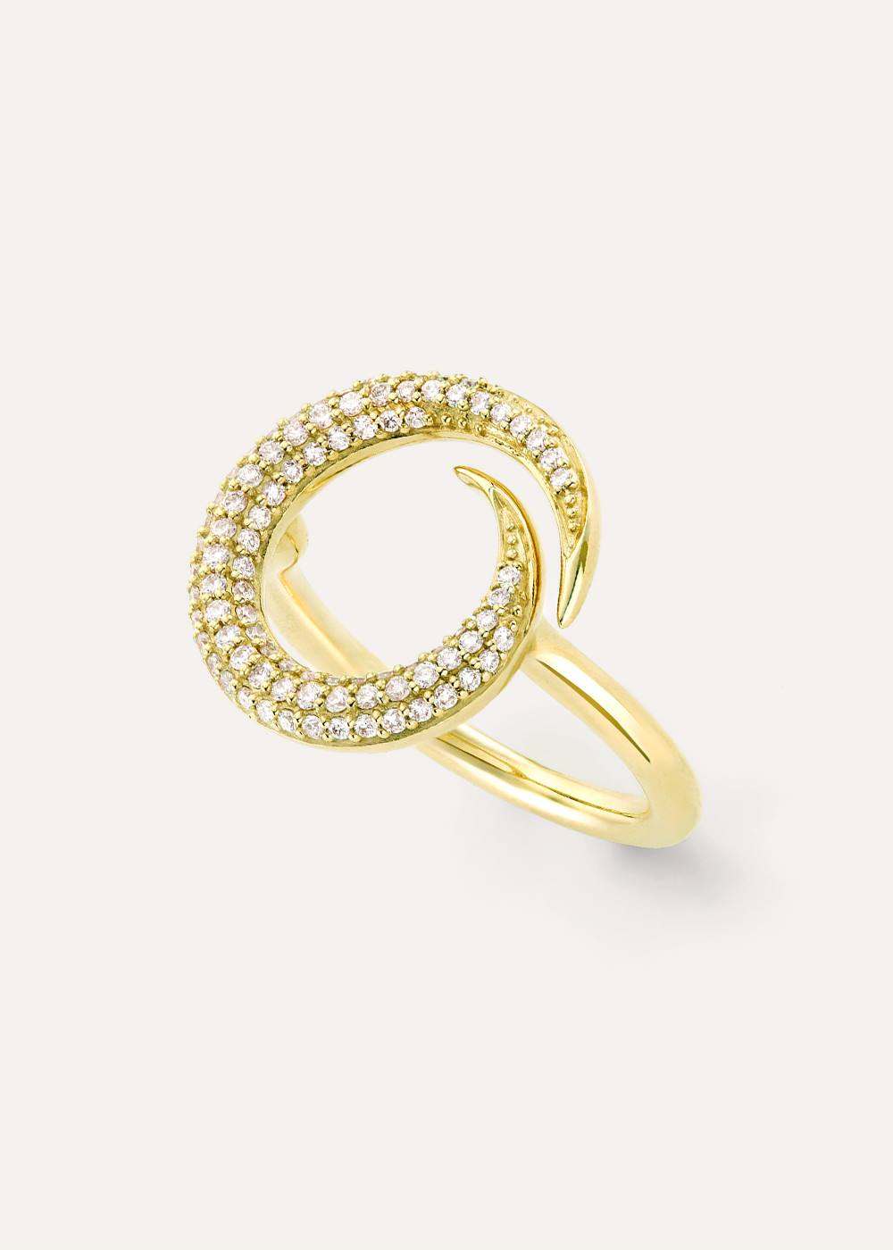 Toro Pavé Lab-Grown Diamond Ring