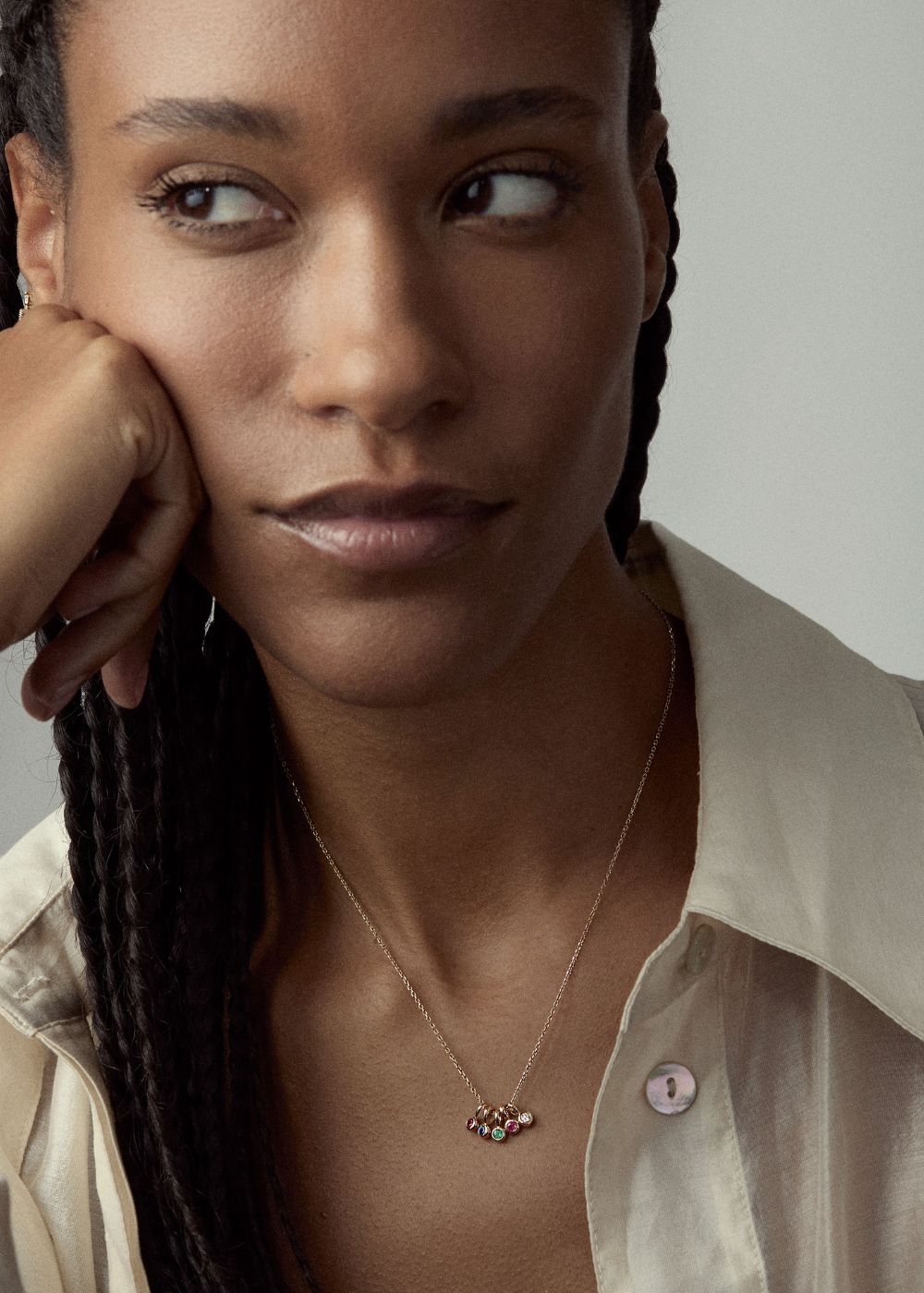 Lab-Grown Diamond Precious Pip Pendant