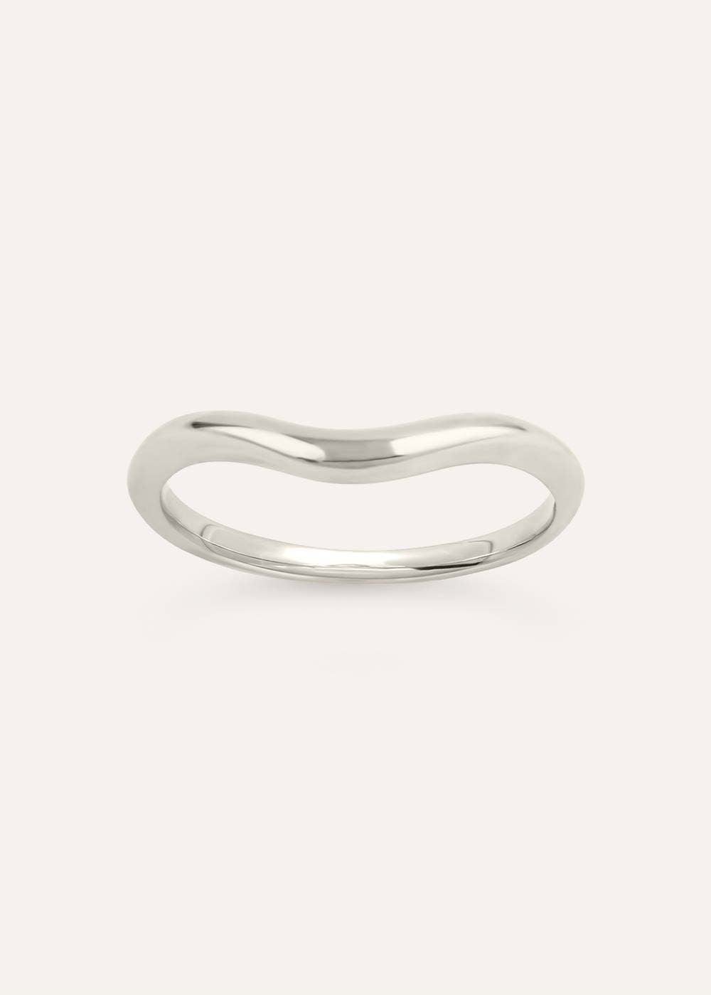 Deep Curve Wedding Band 2mm