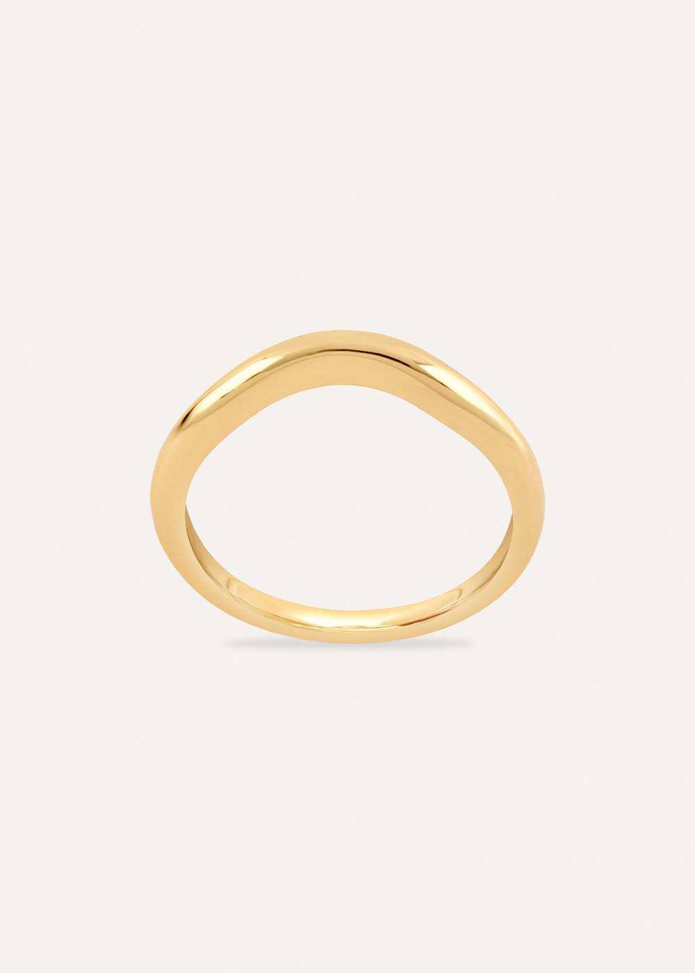 Deep Curve Wedding Band 2mm