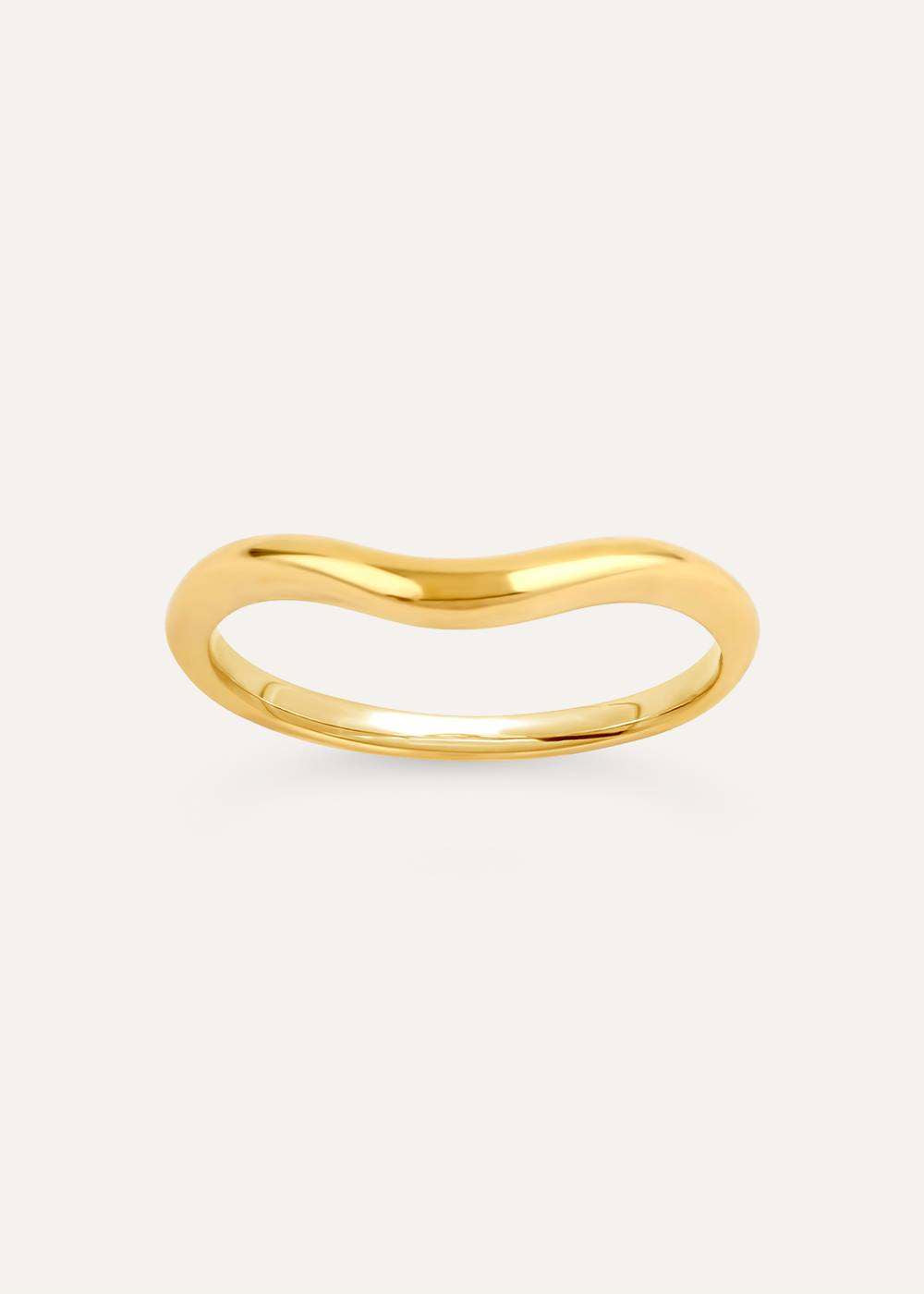 Deep Curve Wedding Band 2mm