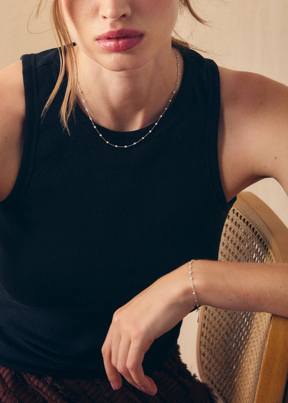 Jasmine Dotted Lab-Grown Diamond Bracelet