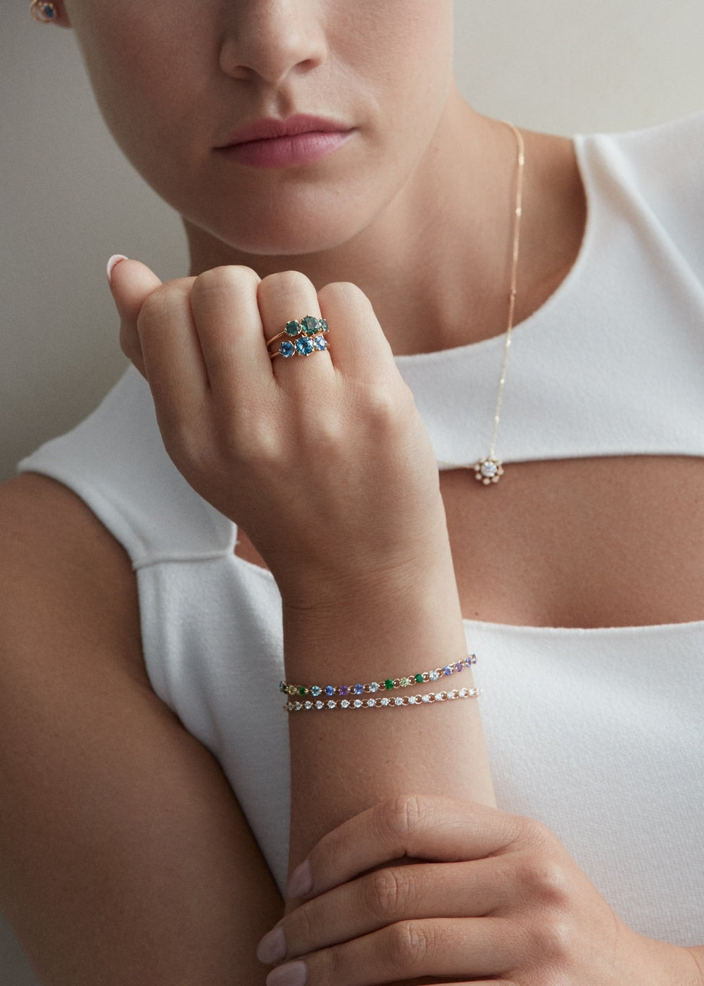 Shuga Ombé Tennis Bracelet