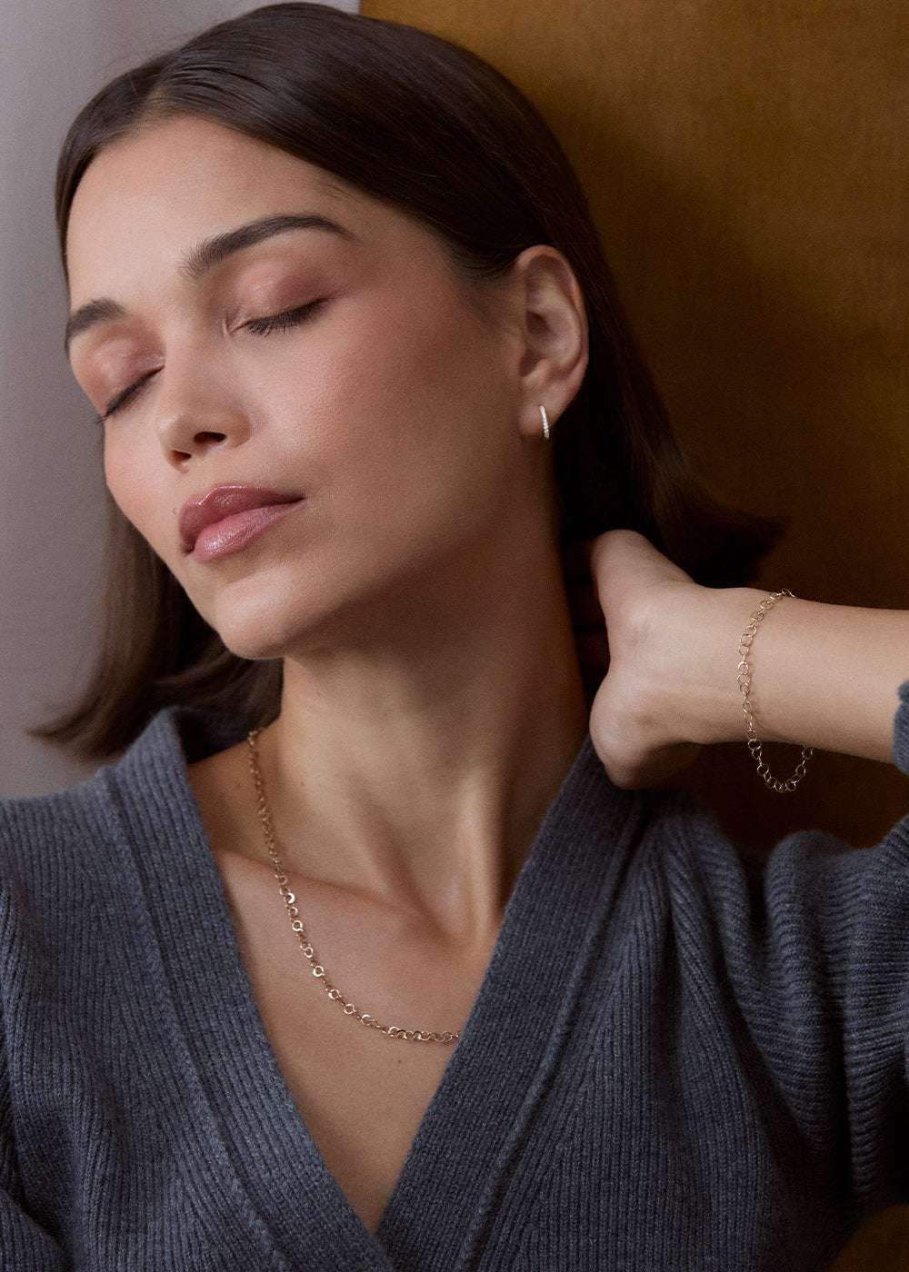 Signature Planished Necklace