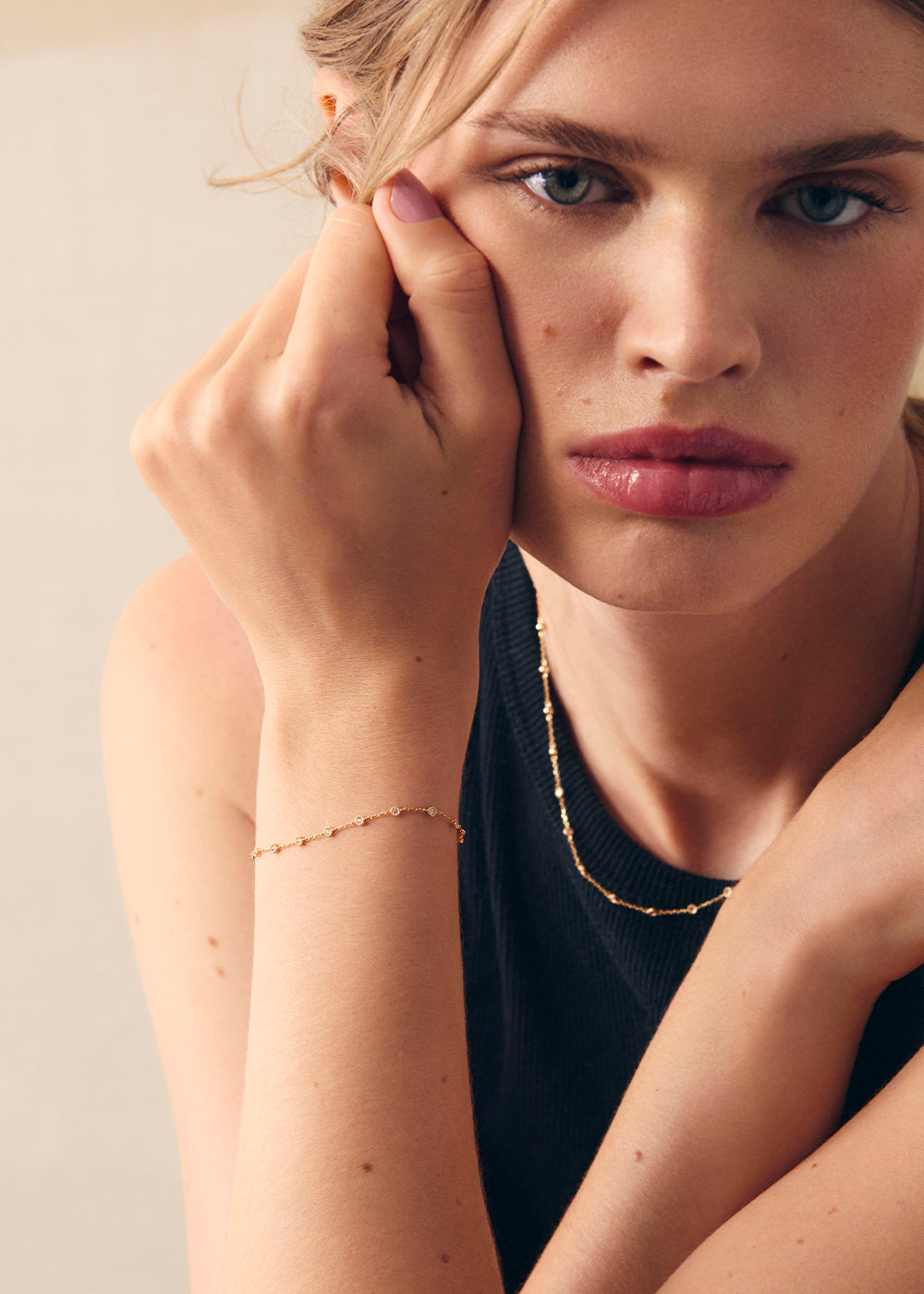 Jasmine Dotted Lab-Grown Diamond Bracelet
