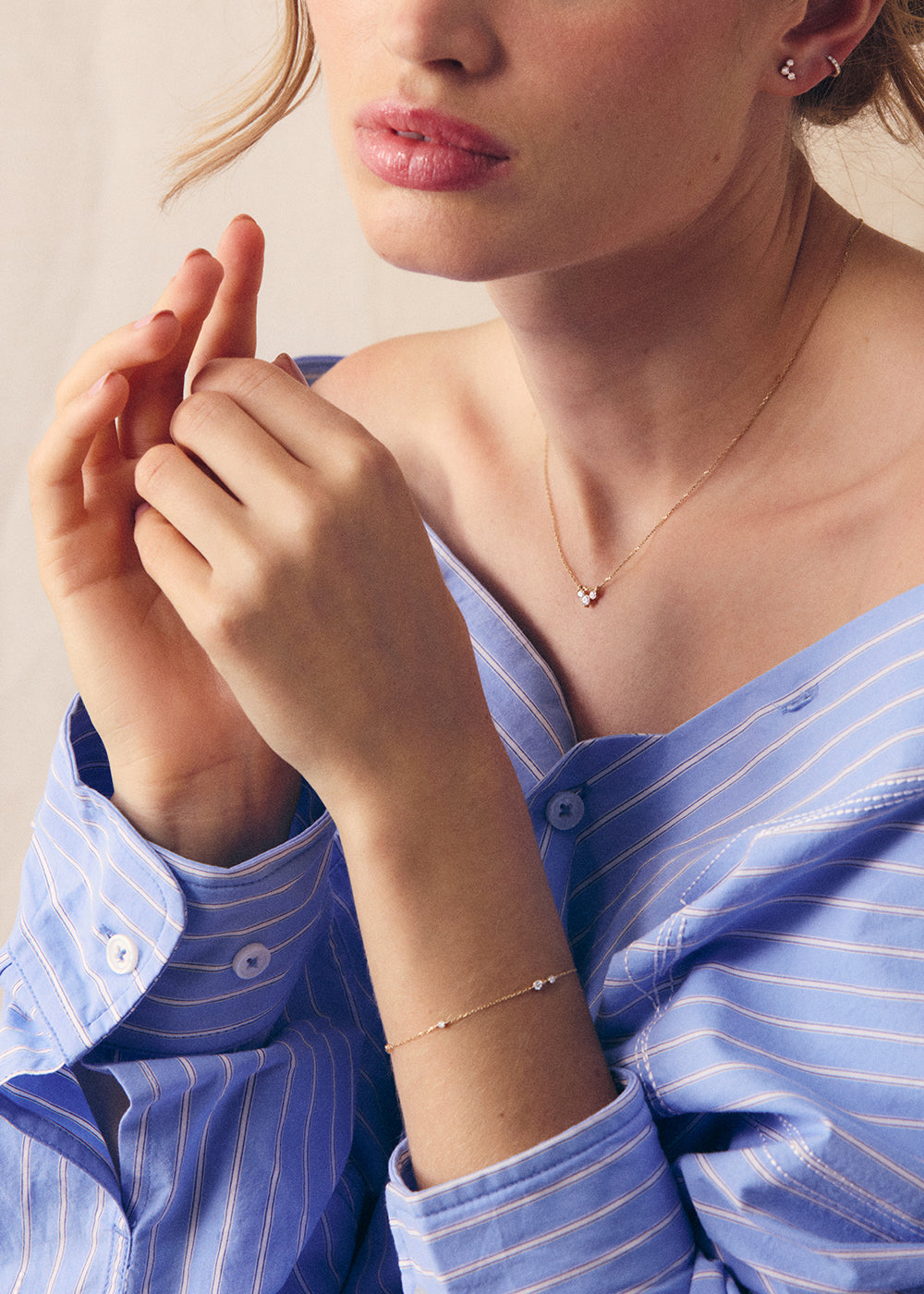 Shuga Asymmetric Lab-Grown Diamond Bracelet
