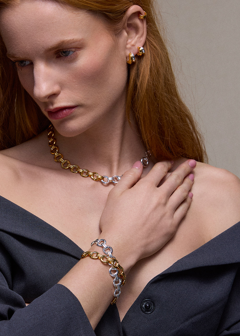 Iceni Chariot Link Wrap Bracelet
