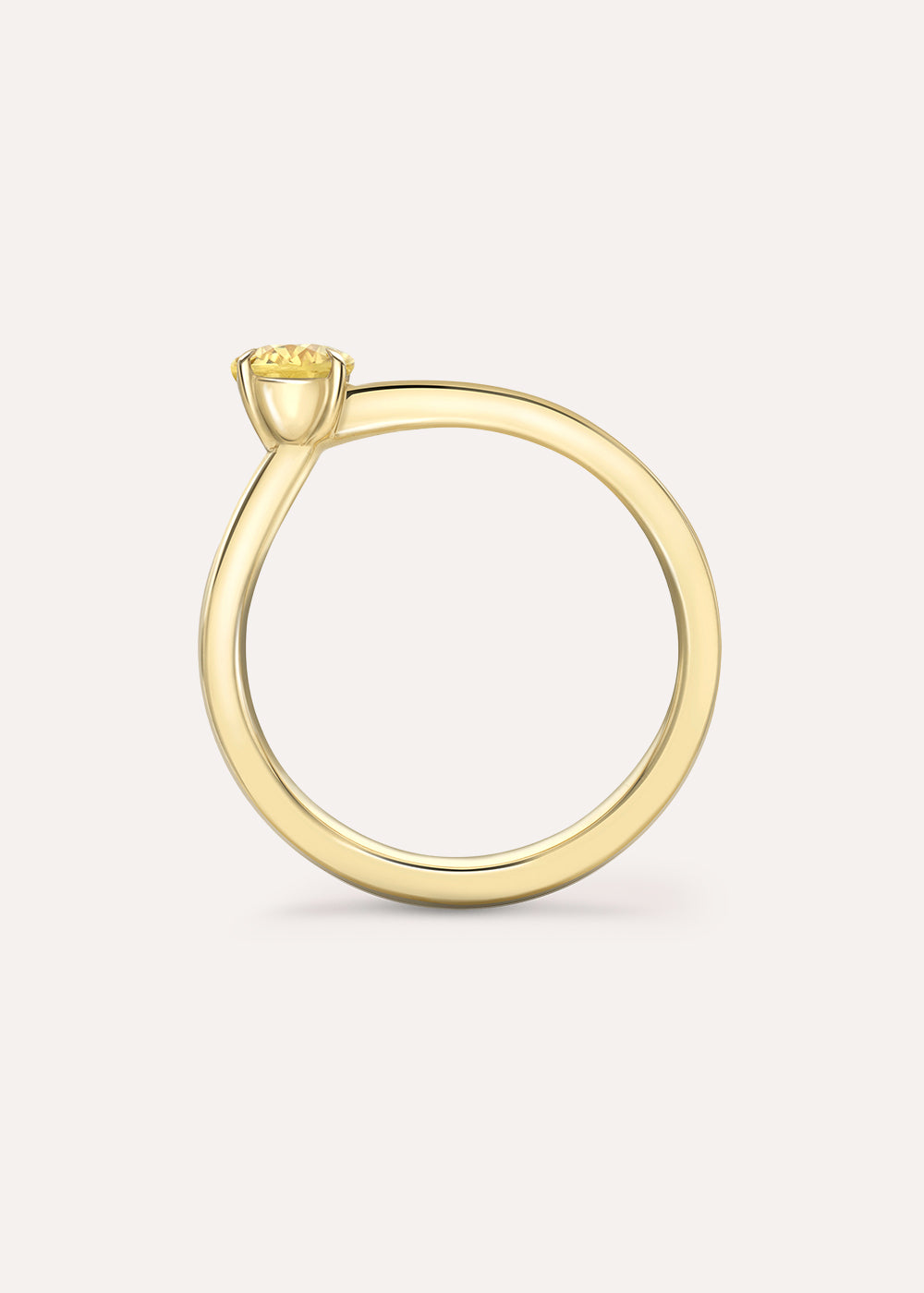 Bit on the Side Yellow & Pink Sapphire Ring