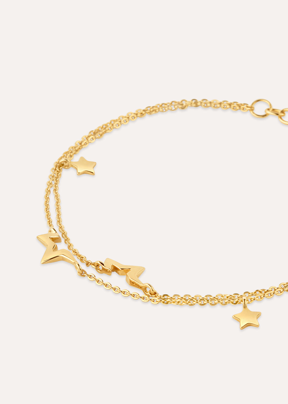 Stargazer Double Chain Bracelet
