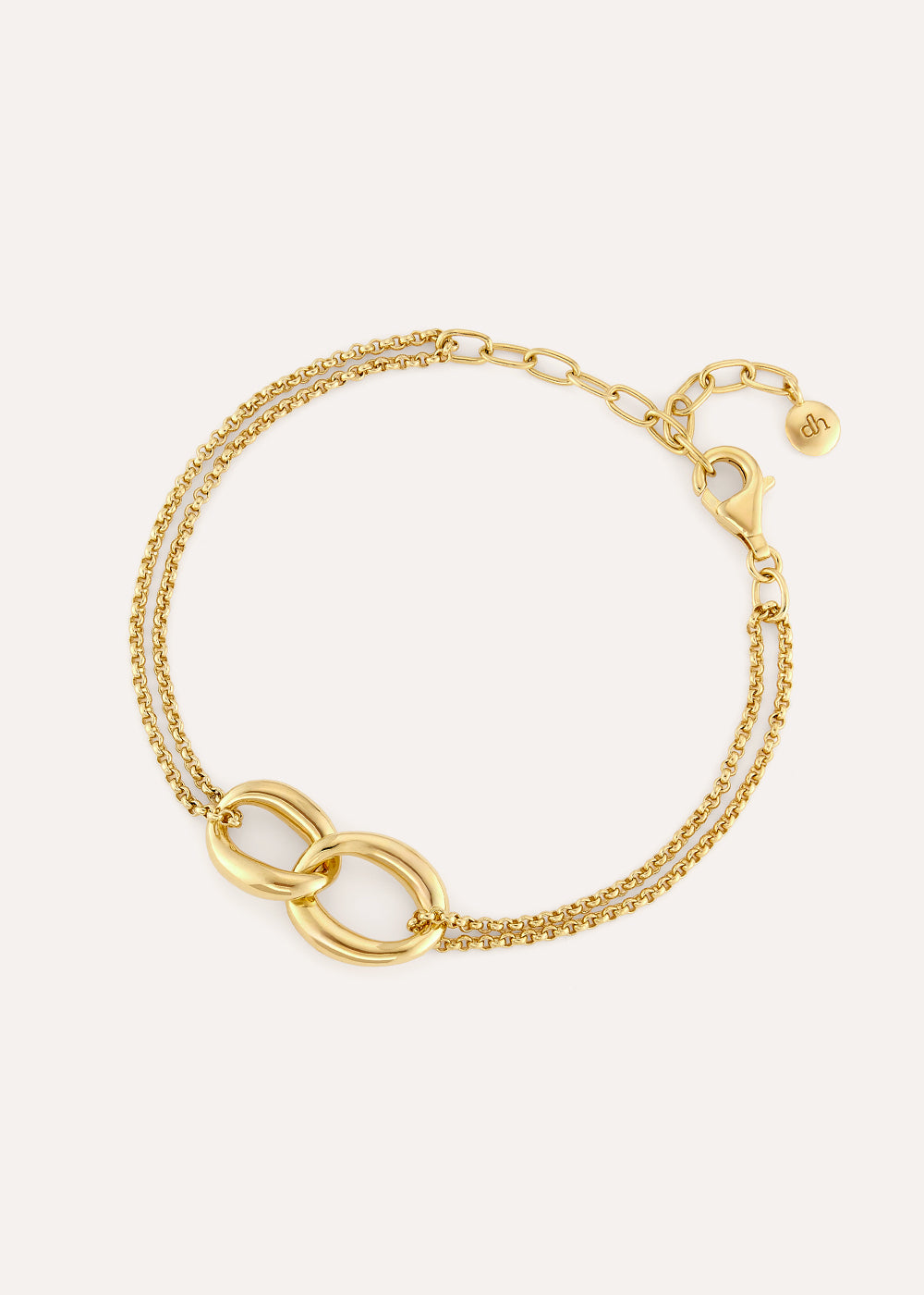 Wave Double Link Bracelet