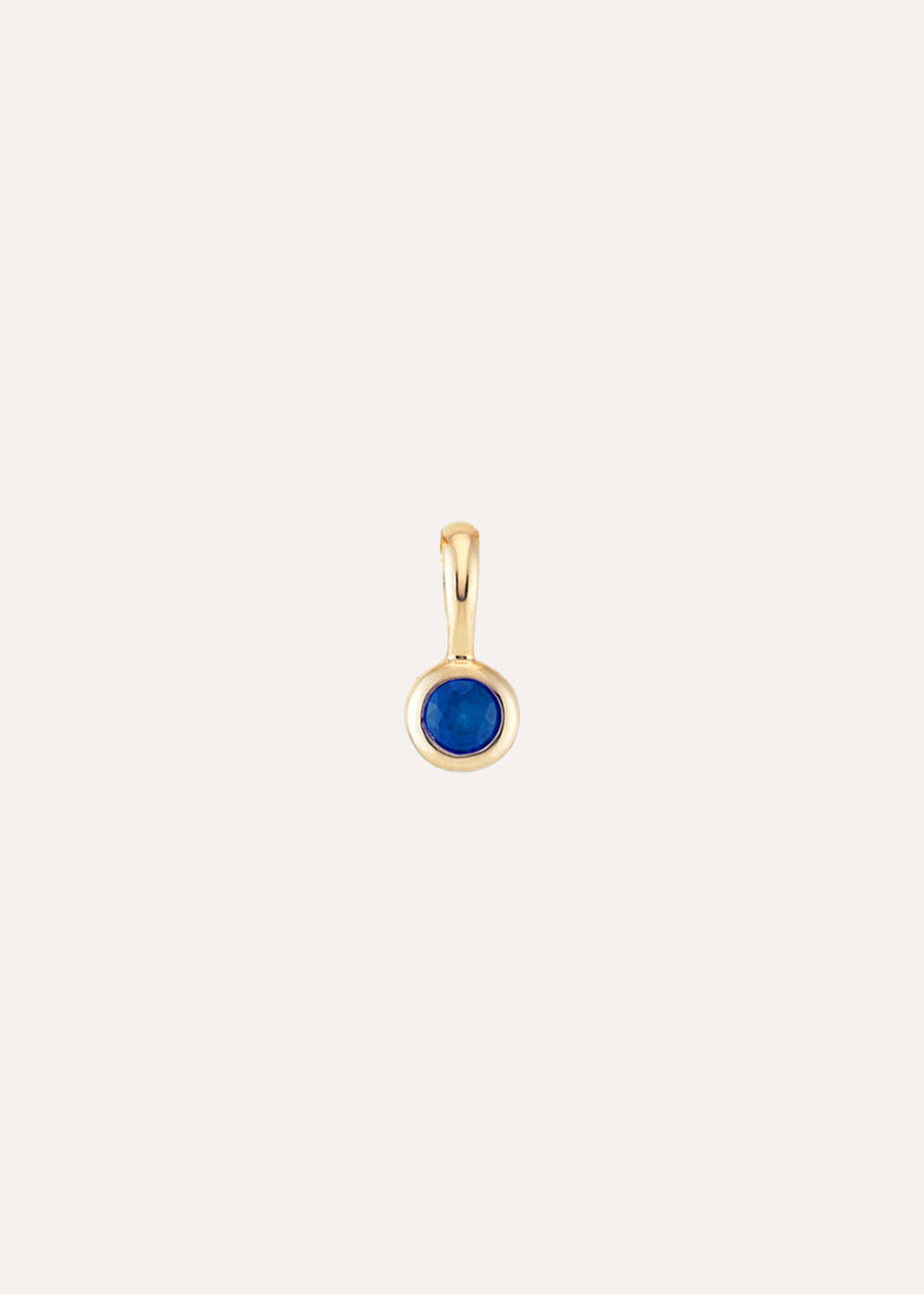 Precious Pip Sapphire Charm