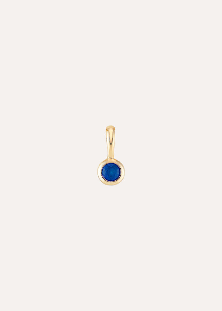 Precious Pip Blue Sapphire Charm