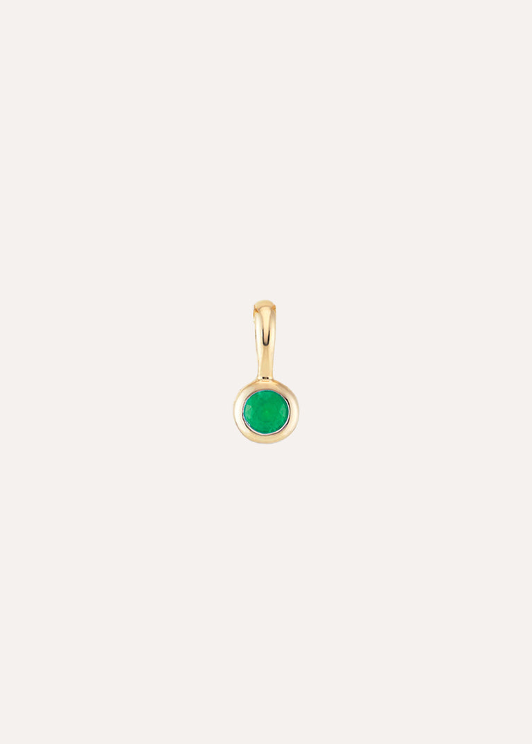 Precious Pip Emerald Charm