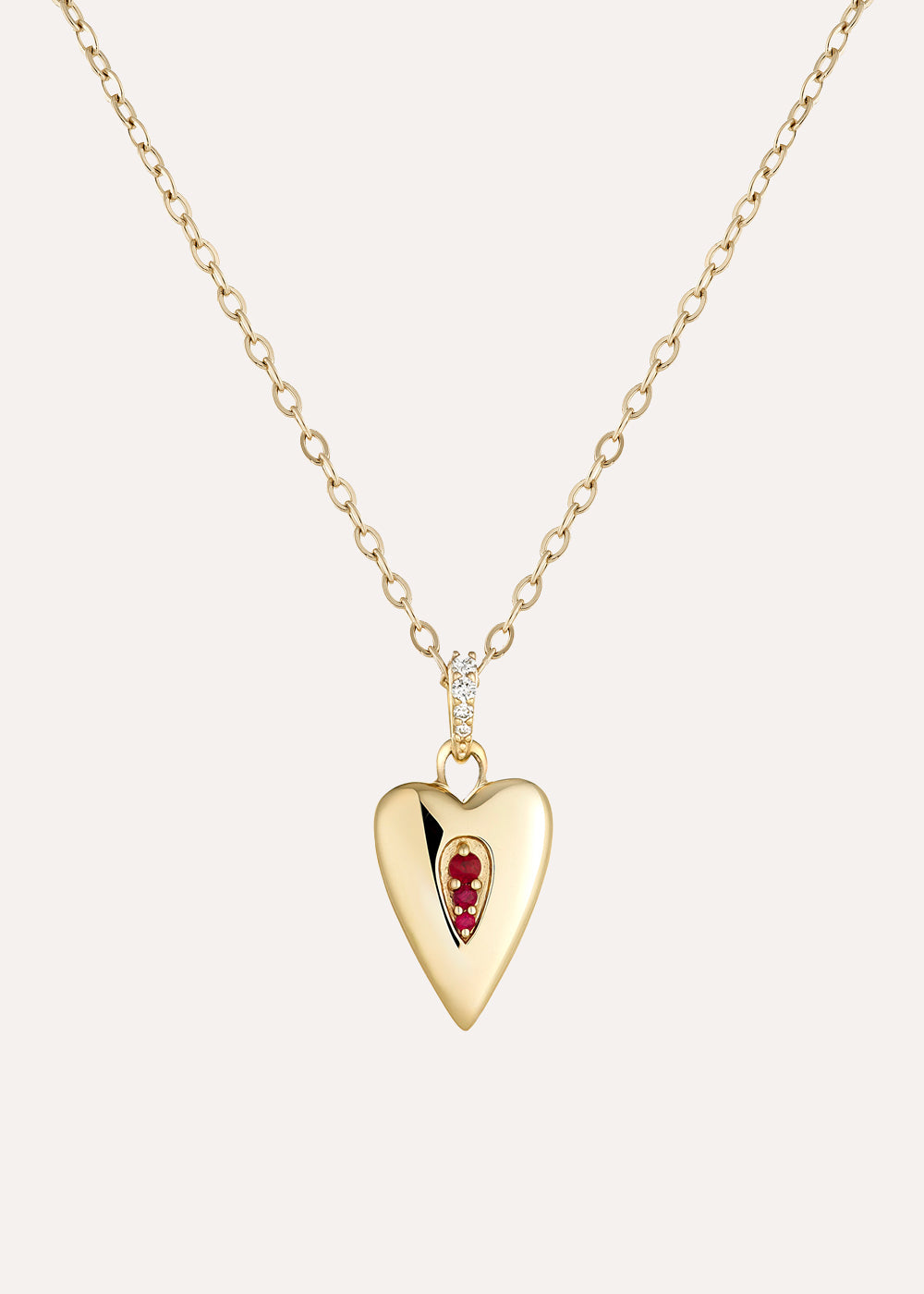 My World Ruby Heart Locket