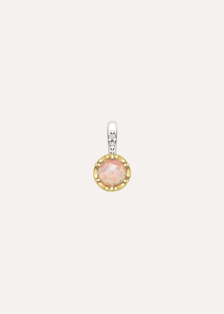 Opal October Birthstone Charm