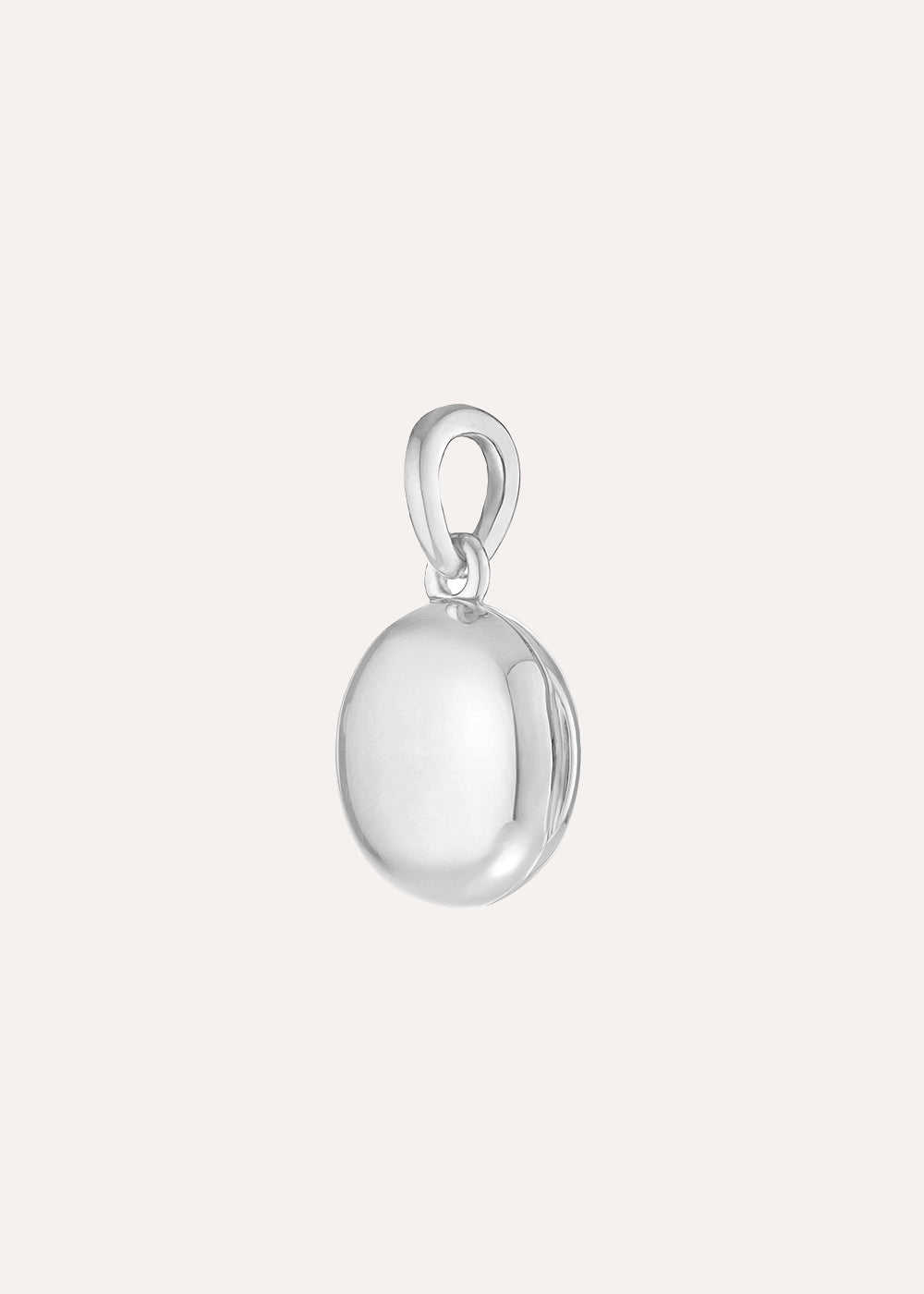 My World Button Locket Charm