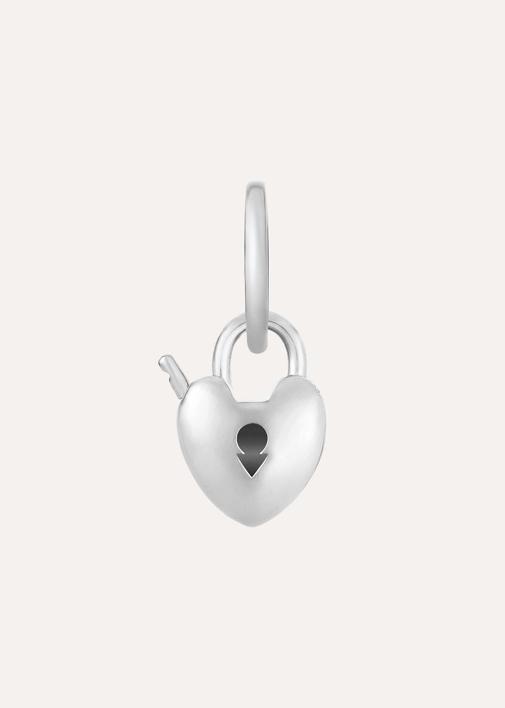 My World Padlock Heart Charm