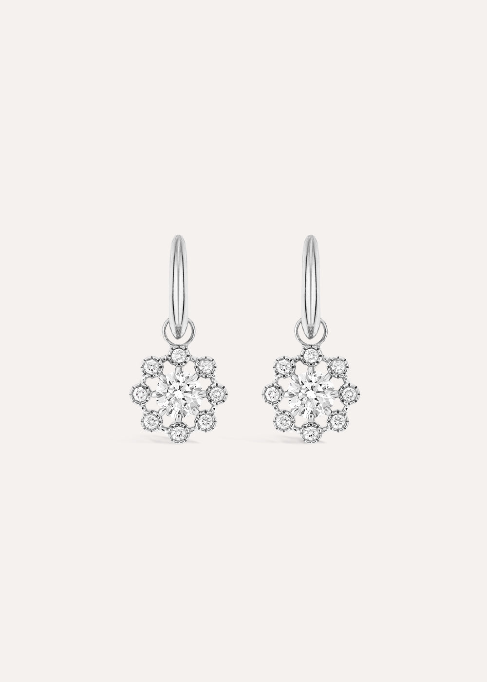 Celandine Lab-Grown Diamond Drop Earrings