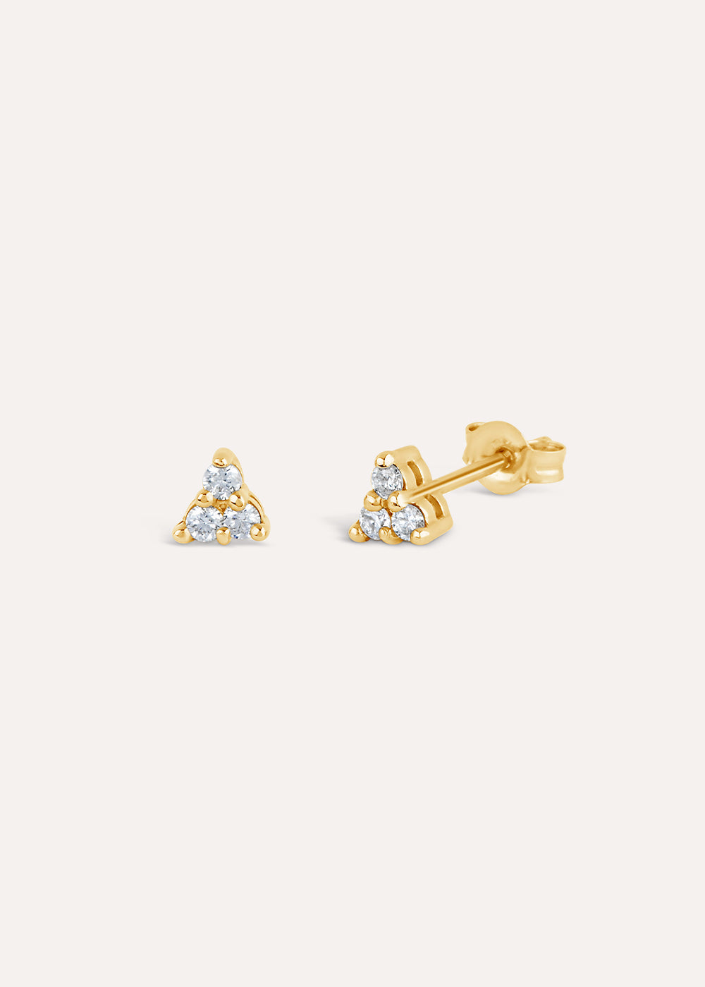 Shuga Trillion Diamond Stud Earrings