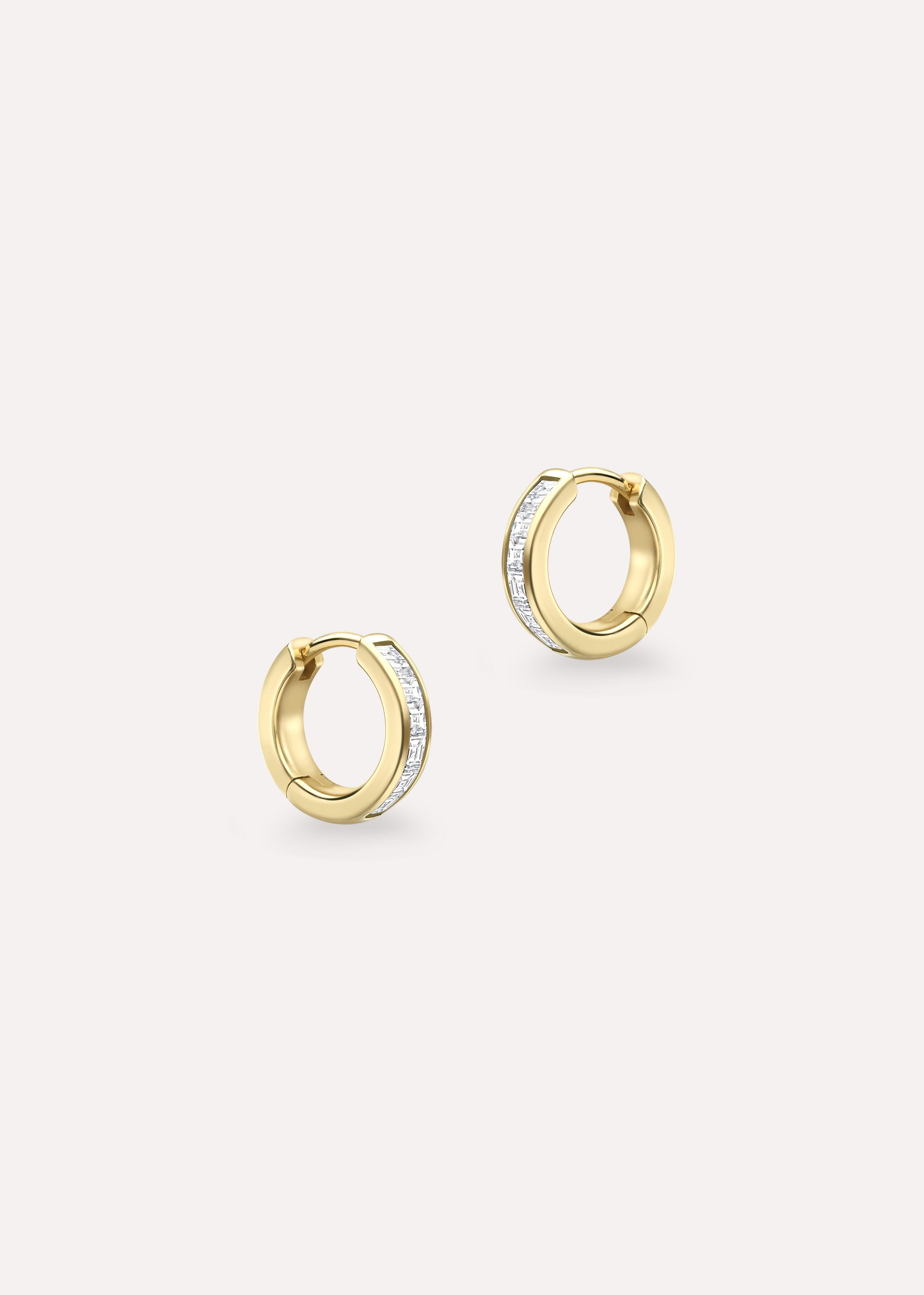 Brightside Diamond Hoop Earrings