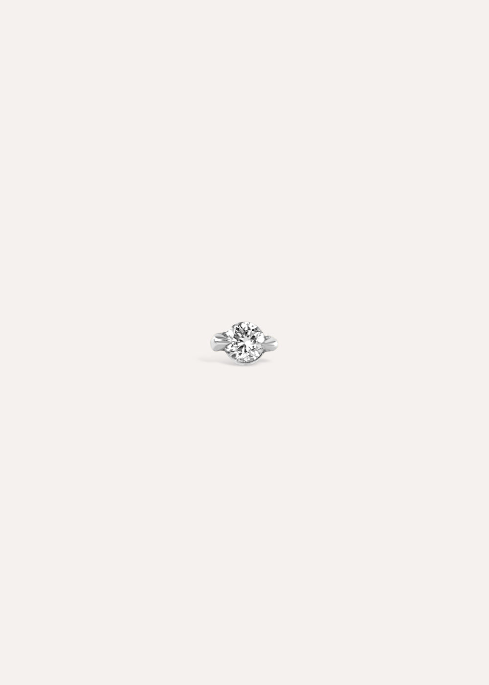 Single Shuga Lab-Grown Diamond Stud Earring