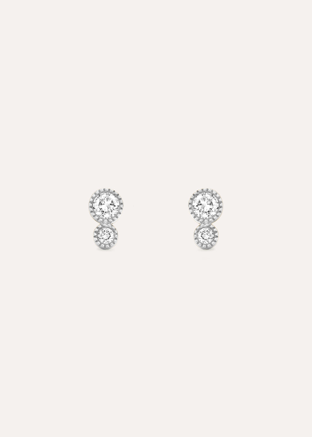 Jasmine Lab-Grown Diamond Duo Stud Earrings