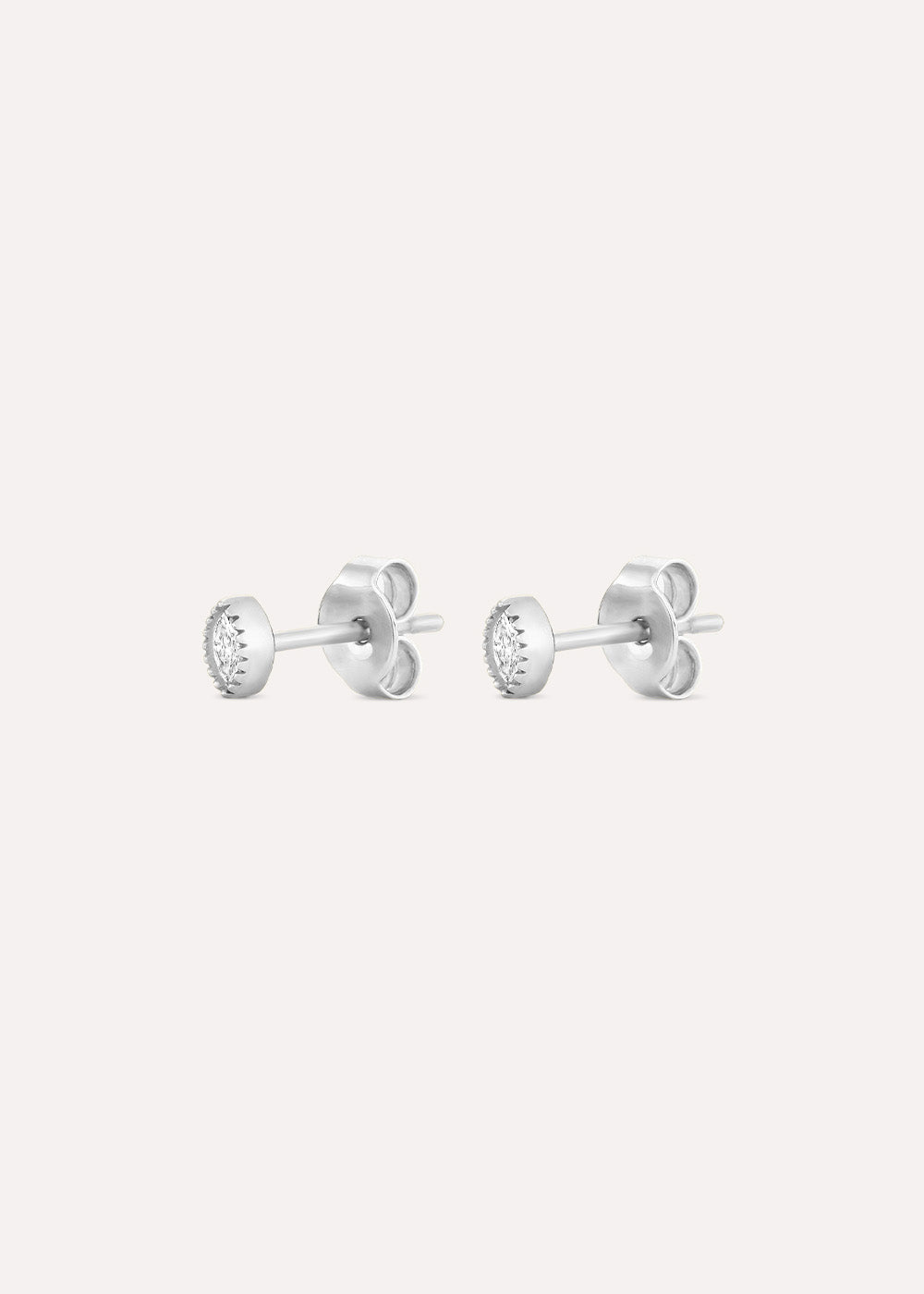 Jasmine Mini Lab-Grown Marquise Diamond Stud Earrings