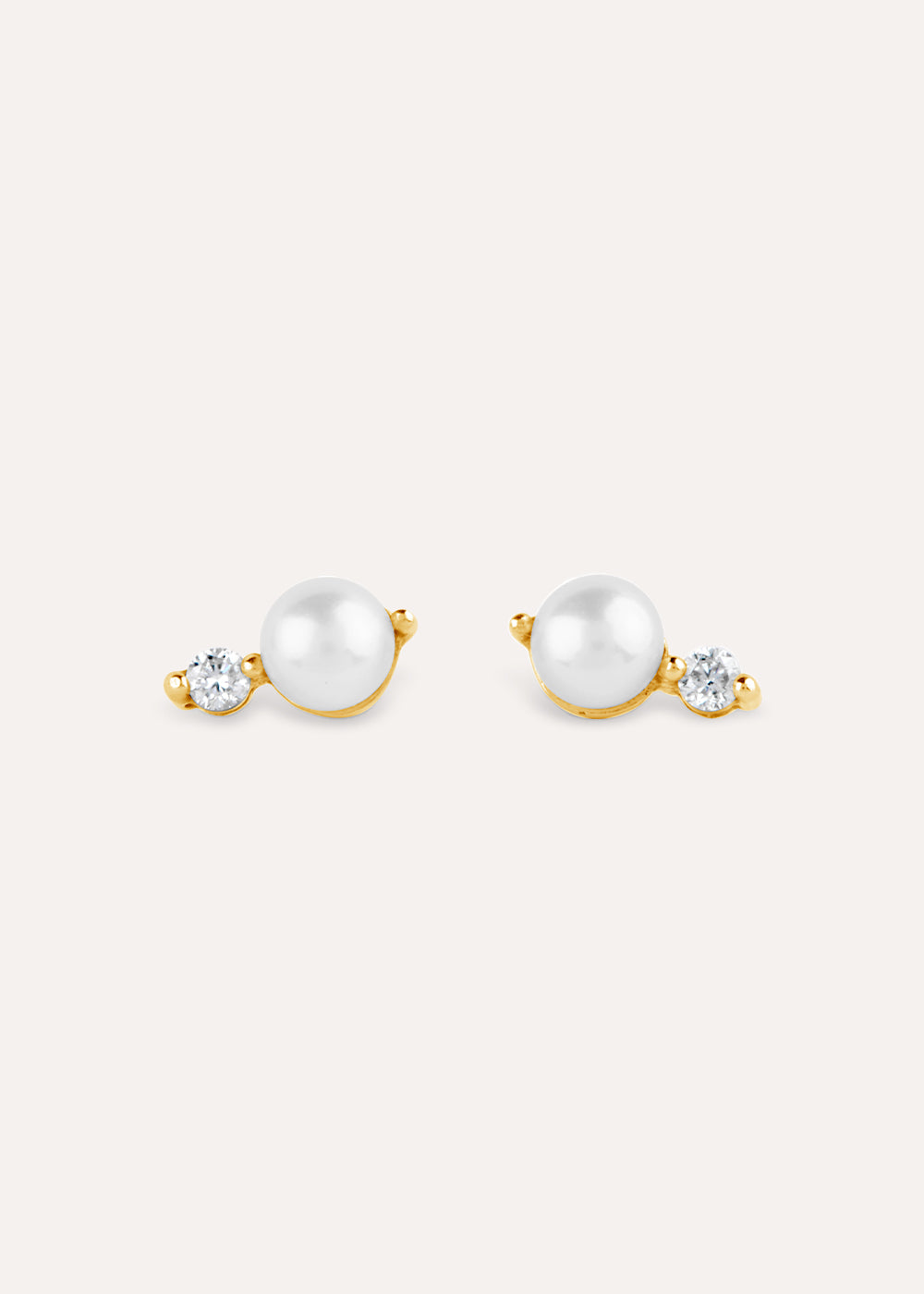 Shuga Pearl & Lab-Grown Diamond Stud Earrings