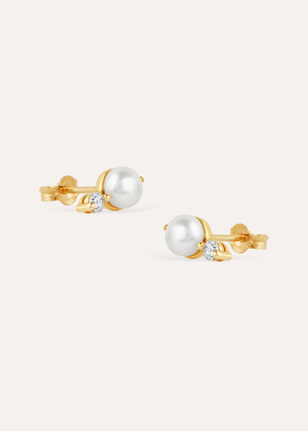 Shuga Pearl & Lab-Grown Diamond Stud Earrings