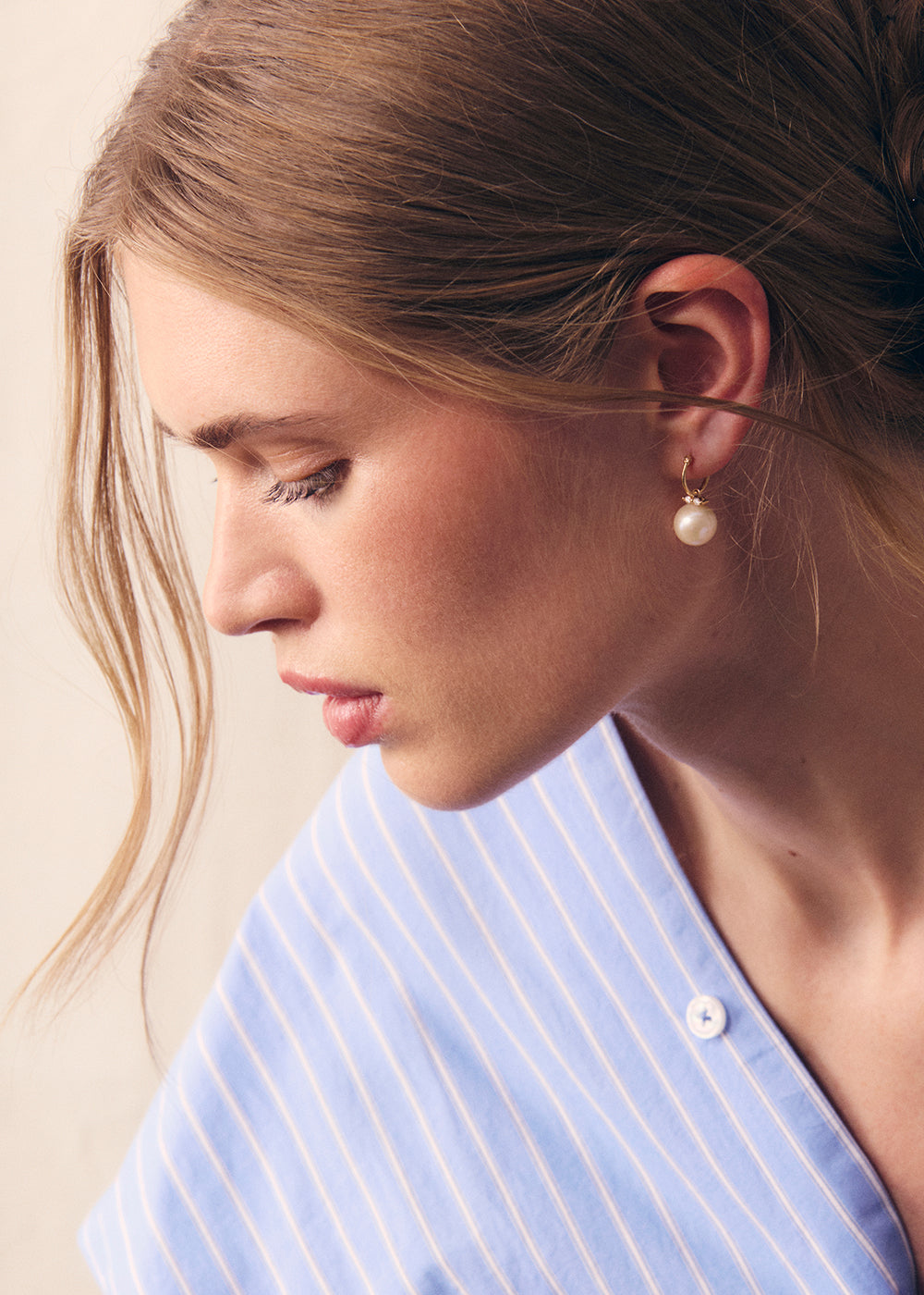 Shuga Large Pearl Drop Earrings