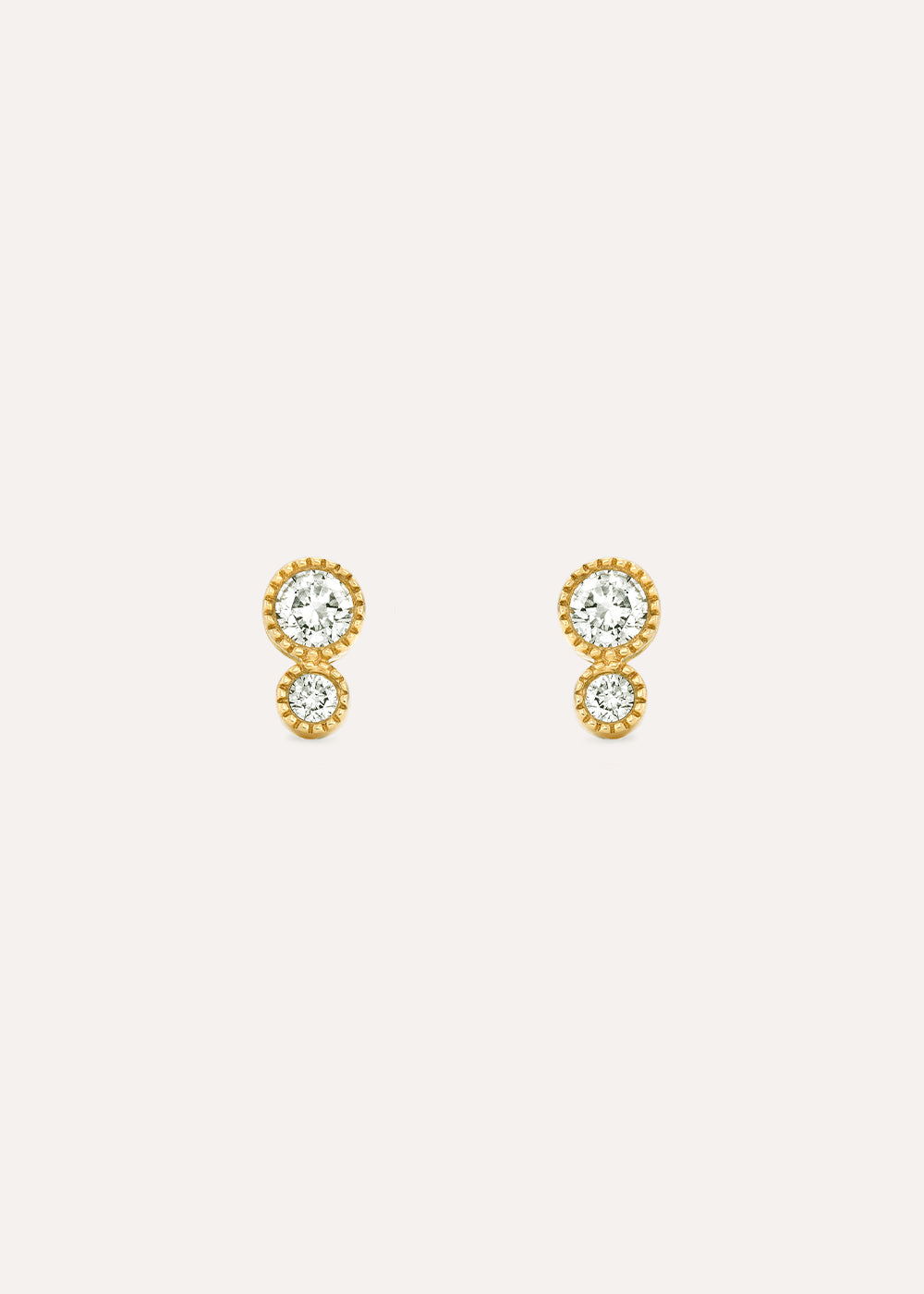 Jasmine Lab-Grown Diamond Duo Stud Earrings