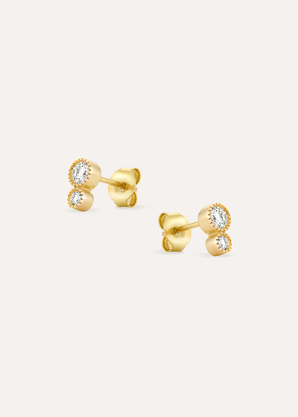 Jasmine Lab-Grown Diamond Duo Stud Earrings