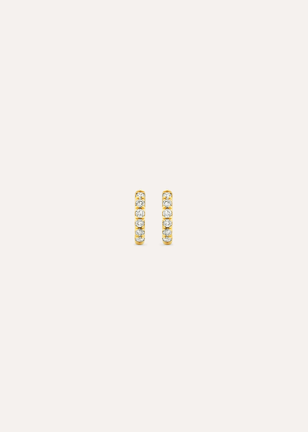Mini Lab-Grown Diamond Huggie Hoop Earrings
